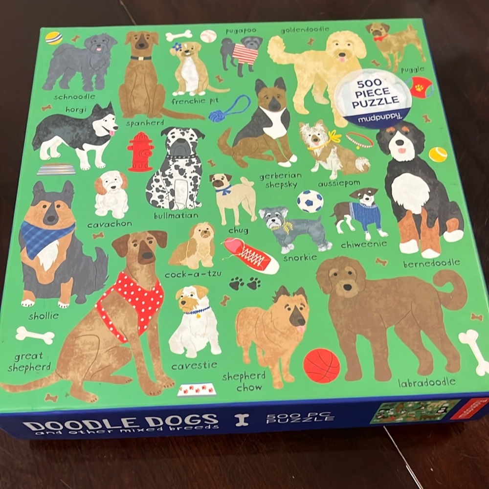 Doodle dogs and other mixed breeds puzzle